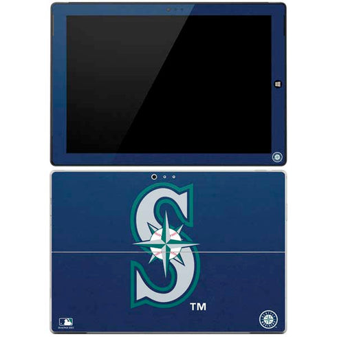 MLB Seattle Mariners - Solid Distressed Surface Pro 3 Skin
