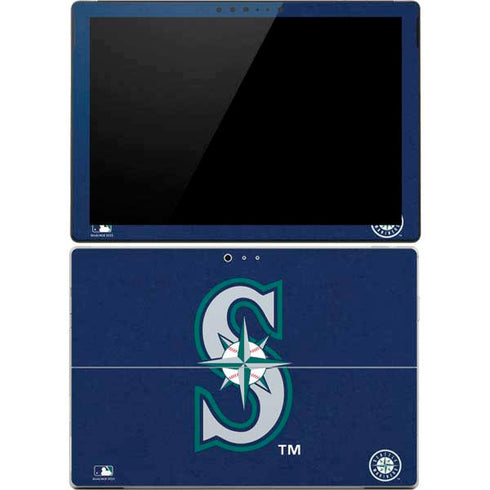 MLB Seattle Mariners - Solid Distressed Surface Pro 4 Skin