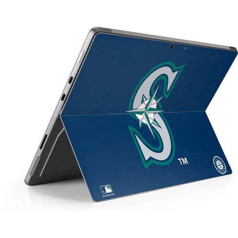 MLB Seattle Mariners - Solid Distressed Surface Pro 8 Skin