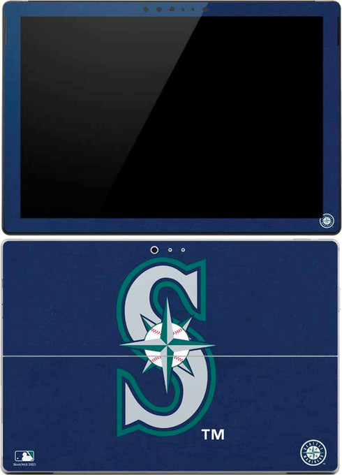 MLB Seattle Mariners - Solid Distressed Surface Pro (2017) Skin