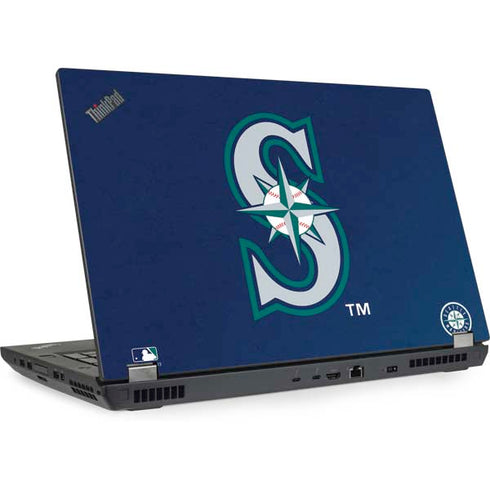 MLB Seattle Mariners - Solid Distressed Lenovo ThinkPad Skin