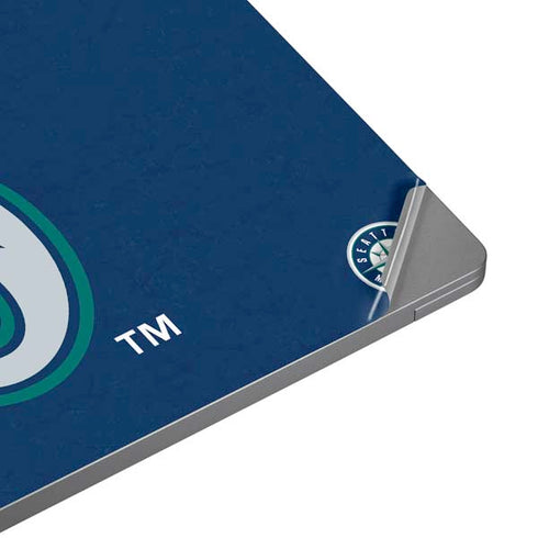 MLB Seattle Mariners - Solid Distressed Universal Laptop 14in (11.4 x 8.2in) Skin
