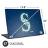 MLB Seattle Mariners - Solid Distressed Universal Laptop 17in (13.8 x 10in) Skin