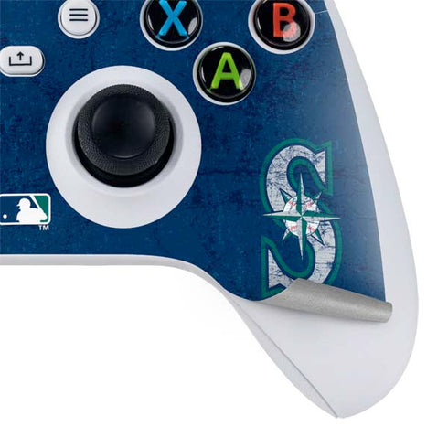 MLB Seattle Mariners - Solid Distressed Xbox Series S Skins