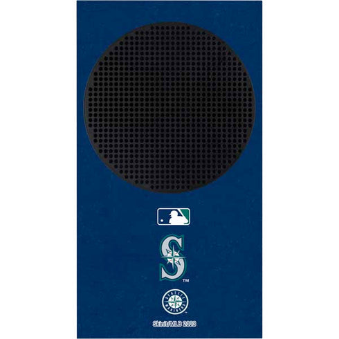 MLB Seattle Mariners - Solid Distressed Xbox Series S Skins