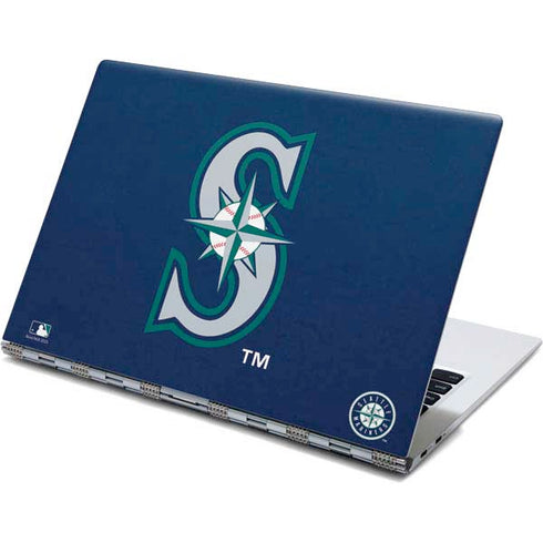 MLB Seattle Mariners - Solid Distressed Yoga 910 2-in-1 14in Touch-Screen Skin