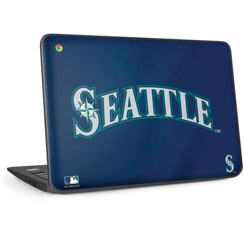 MLB Seattle Mariners Alternate/Away Jersey HP Chromebook Skin