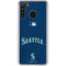 MLB Seattle Mariners Alternate/Away Jersey Galaxy A21 Clear Case