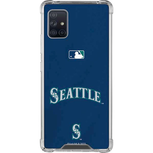 MLB Seattle Mariners Alternate/Away Jersey Galaxy A51 5G Clear Case