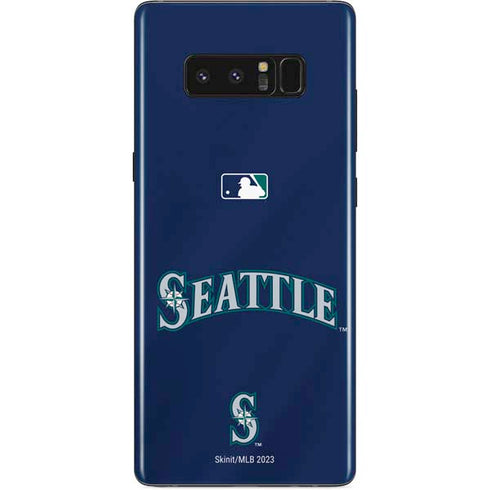 MLB Seattle Mariners Alternate/Away Jersey Galaxy Note 8 Skin