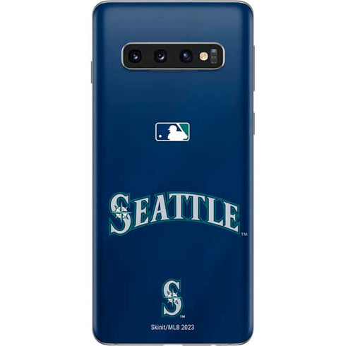 MLB Seattle Mariners Alternate/Away Jersey Galaxy S10 Skin