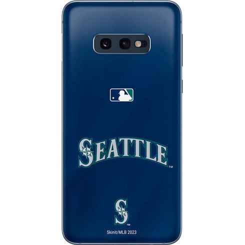 MLB Seattle Mariners Alternate/Away Jersey Galaxy S10e Skin