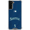 MLB Seattle Mariners Alternate/Away Jersey Galaxy S21 Plus 5G Clear Case