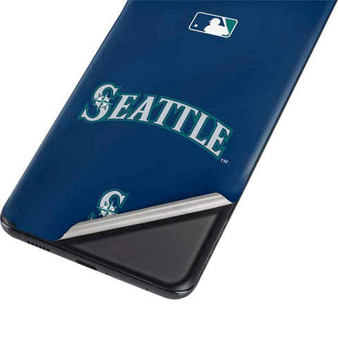 MLB Seattle Mariners Alternate/Away Jersey Galaxy S21 Plus 5G Skin
