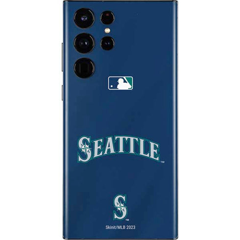 MLB Seattle Mariners Alternate/Away Jersey Galaxy S22 Ultra Skin