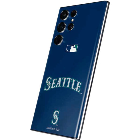 MLB Seattle Mariners Alternate/Away Jersey Galaxy S22 Ultra Skin
