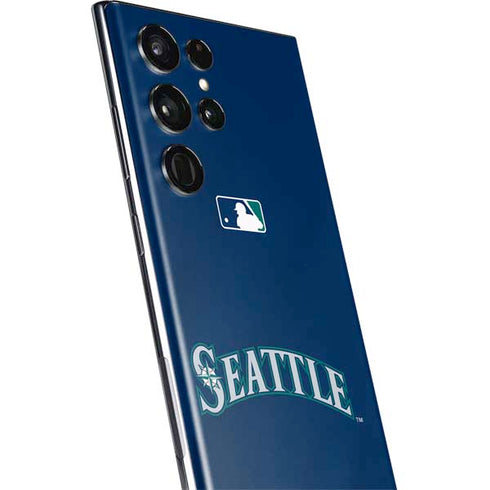 MLB Seattle Mariners Alternate/Away Jersey Galaxy S22 Ultra Skin