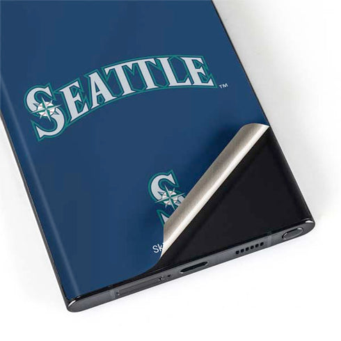 MLB Seattle Mariners Alternate/Away Jersey Galaxy S22 Ultra Skin