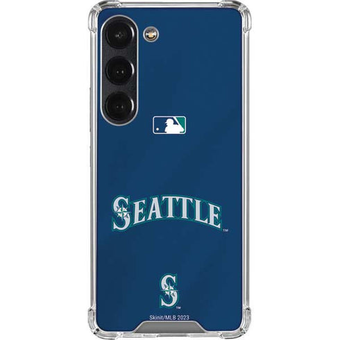 MLB Seattle Mariners Alternate/Away Jersey Galaxy S23 Clear Case
