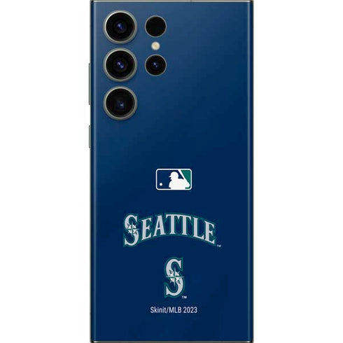 MLB Seattle Mariners Alternate/Away Jersey Galaxy S23 Ultra Skin