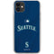 MLB Seattle Mariners Alternate/Away Jersey iPhone 11 Clear Case