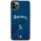 MLB Seattle Mariners Alternate/Away Jersey iPhone 11 Pro Max Clear Case