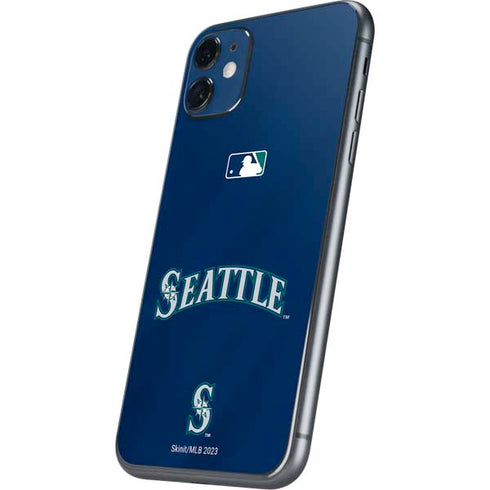 MLB Seattle Mariners Alternate/Away Jersey iPhone 11 Skin