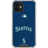 MLB Seattle Mariners Alternate/Away Jersey iPhone 12 Clear Case