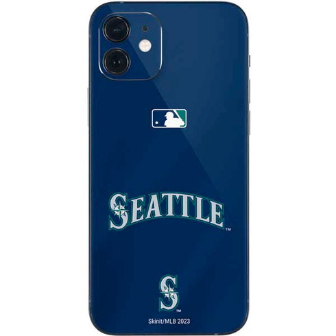 MLB Seattle Mariners Alternate/Away Jersey iPhone 12 Mini Skin