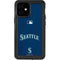 MLB Seattle Mariners Alternate/Away Jersey iPhone 12 Mini Waterproof Case