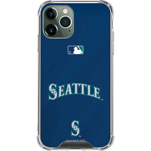 MLB Seattle Mariners Alternate/Away Jersey iPhone 12 Pro Clear Case