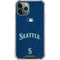 MLB Seattle Mariners Alternate/Away Jersey iPhone 12 Pro Clear Case