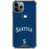 MLB Seattle Mariners Alternate/Away Jersey iPhone 12 Pro Clear Case
