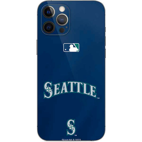 MLB Seattle Mariners Alternate/Away Jersey iPhone 12 Pro Max Skin