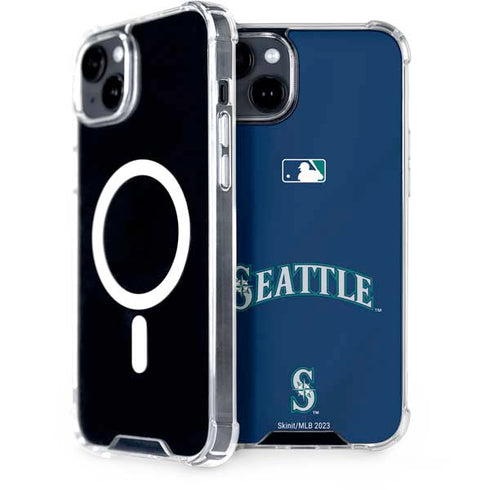MLB Seattle Mariners Alternate/Away Jersey iPhone 15 MagSafe Case