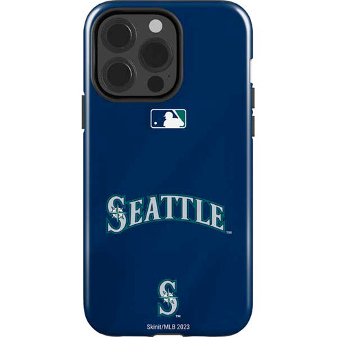 MLB Seattle Mariners Alternate/Away Jersey iPhone 15 Pro Impact Case