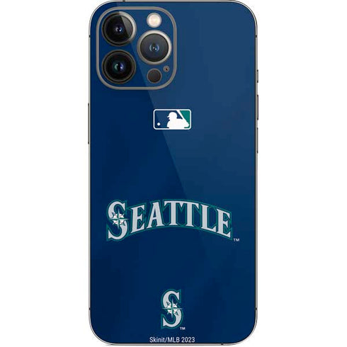 MLB Seattle Mariners Alternate/Away Jersey iPhone 14 Pro Max Skin