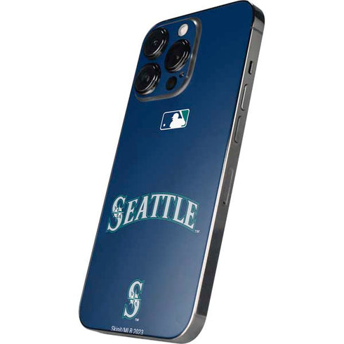 MLB Seattle Mariners Alternate/Away Jersey iPhone 15 Pro Skin