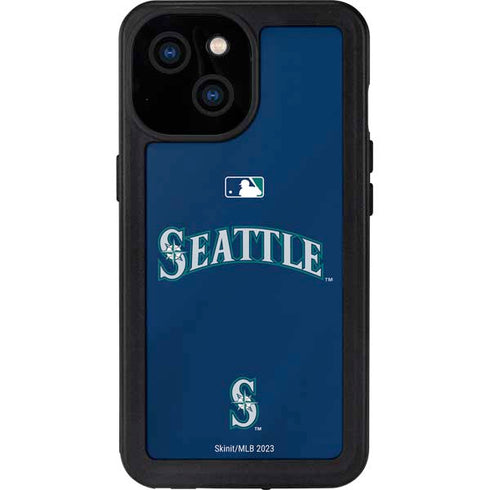 MLB Seattle Mariners Alternate/Away Jersey iPhone 15 Waterproof Case