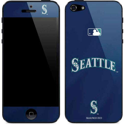 MLB Seattle Mariners Alternate/Away Jersey iPhone 5/5s/5SE Skin