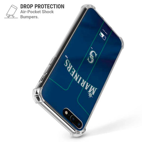 MLB Seattle Mariners Alternate/Away Jersey iPhone 7/8 Plus Clear Case