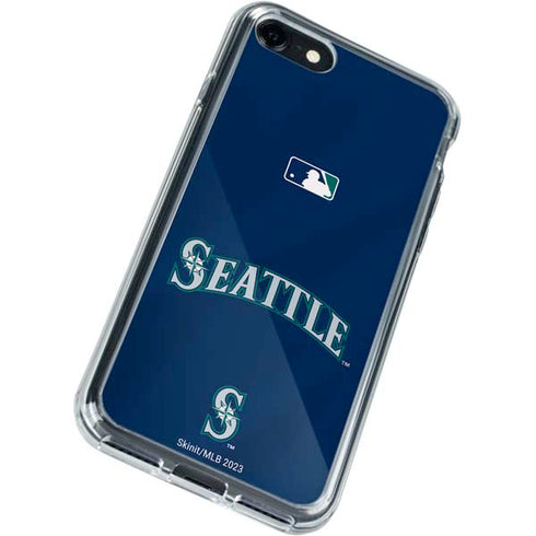 MLB Seattle Mariners Alternate/Away Jersey iPhone SE (2nd & 3rd Gen) Clear Case