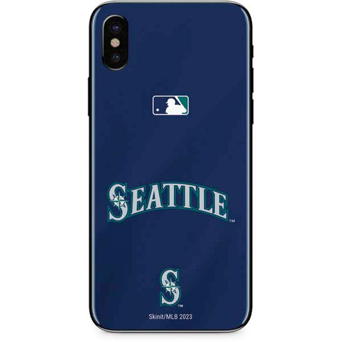 MLB Seattle Mariners Alternate/Away Jersey iPhone XS Max Skin