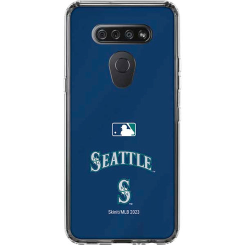 MLB Seattle Mariners Alternate/Away Jersey LG K51/Q51 Clear Case
