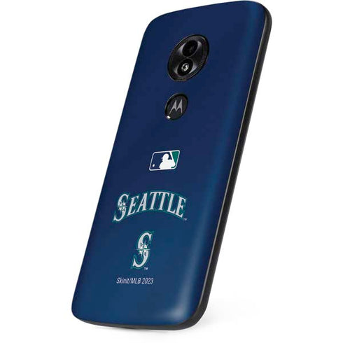 MLB Seattle Mariners Alternate/Away Jersey Moto E5 Play Skin
