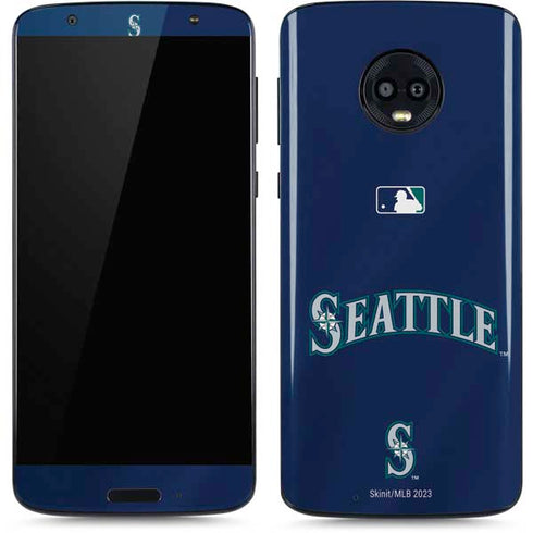 MLB Seattle Mariners Alternate/Away Jersey Moto G6 Skin