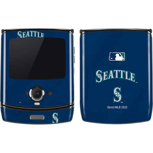 MLB Seattle Mariners Alternate/Away Jersey Motorola RAZR Skin