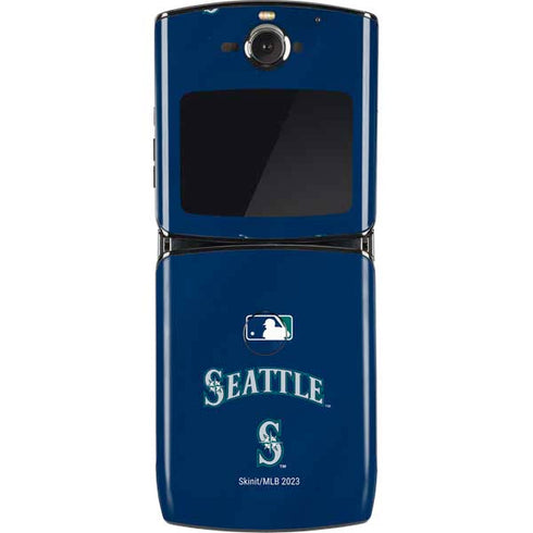 MLB Seattle Mariners Alternate/Away Jersey Motorola RAZR Skin