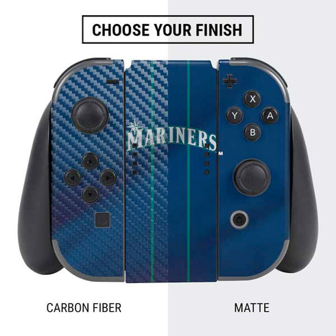 MLB Seattle Mariners Alternate/Away Jersey Nintendo Switch Bundle Skin