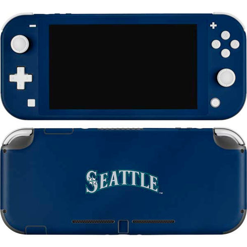 MLB Seattle Mariners Alternate/Away Jersey Nintendo Switch Lite Skin